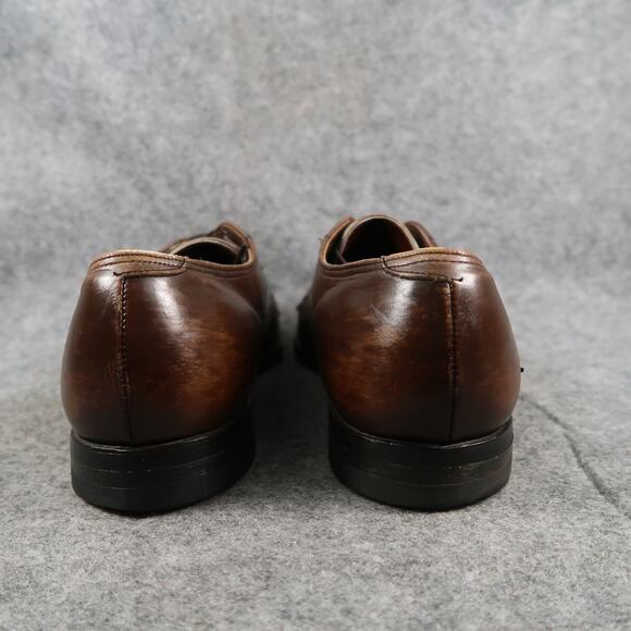 Supreme Shoes Mens 11.5 Oxfords Derby Split Toe Leather Vintage Classic AA Brown - Picture 8 of 14
